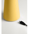Move Me Oplaadbare LED Tafellamp IP44 in Stoffig Geel - Nielsen Light
