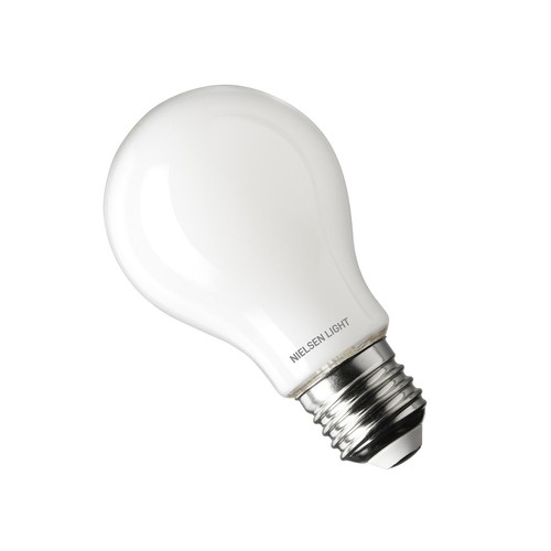 Nielsen Matte E27 LED Lamp Van 8,5W in 2700K, Ra90