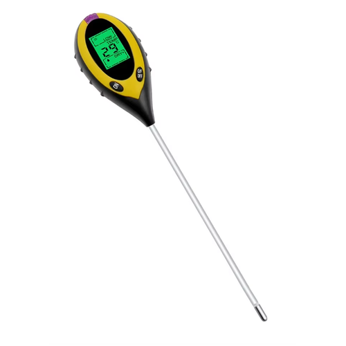 4-in-1 meter - Meting van pH, vocht, temperatuur en licht