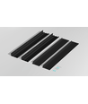 Hoge rand voor 60x60 LED-paneel - Montagekit, zwarte rand