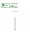 12W SYSTEM SHIFT CCT-HANGIT railspot voor pendel - 48V, RA90, 25°, wit, 5 jaar garantie