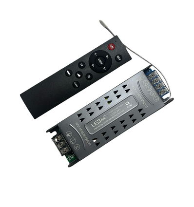 100W / 24V DC CCT voeding - 4.17A, IP20 voor binnengebruik, met afstandsbediening, flikkervrij