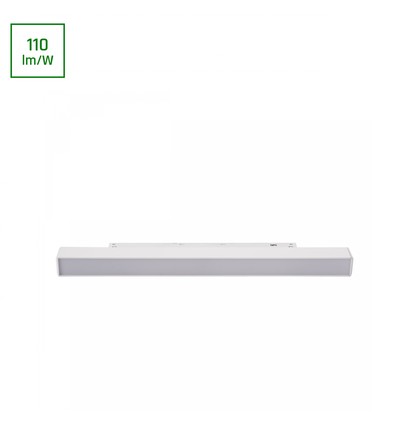 10W SHIFT BASIC LINE S railspot voor 48V - 30cm, 1100lm, 4000K, 100 graden, IP20