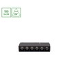SYSTEM SHIFT BASIC GRID XS 6W railspot voor 48V - 4000K, 100°, zwart, IP20