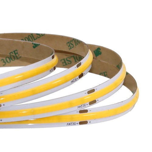 10m 12W/m COB-LED-strip RA95 - 24V DC, IP20, 480 LED's per meter, COB LED