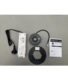 3W LED noodverlichting spot voor plafond - Gat: Ø7,5-12,5cm, 3 uur batterij, Zwart