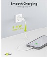 Goobay USB-oplader 5W - USB-A, wit, perfect voor mobiel en lampen