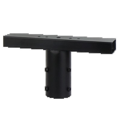 Beugel voor 2 schijnwerpers, Ø60mm - Zwart