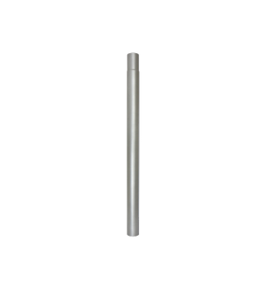 Lantaarnpaal mast 1 meter verlengstuk, Ø60mm - Grijs