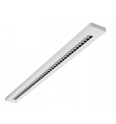 40W RA90 Plank kantoorarmatuur - 120cm, CCT, Wit, UGR16