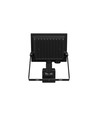 20W breedstraler - IP44, zwart, PIR-sensor