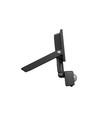 20W breedstraler - IP44, zwart, PIR-sensor