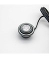 1W Ø2,9cm SPOT29 meubelspot inbouw RA90 - 12V DC, Zaagmaat: Ø2 cm, Afmetingen: Ø2,9 cm, Geborsteld staal