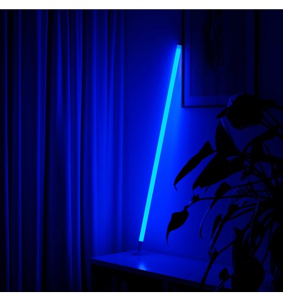 120cm Neon Tube LED Blauw - Designerbuis, incl. snoer