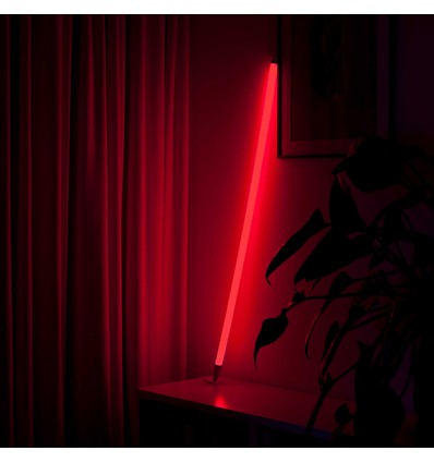 LEDlife Neonbuis LED 120 cm, Rood - Designerbuis, verstelbare helderheid, inclusief snoer