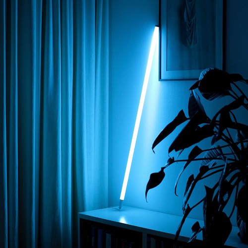 LEDlife Neon Tube LED 120 cm, Lichtblauw - Designerbuis, Verstelbare helderheid, incl. snoer