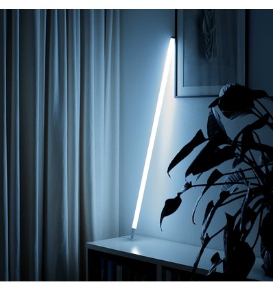 120cm Neon Tube LED, Koud wit - Designbuis, regelbare helderheid, incl. snoer