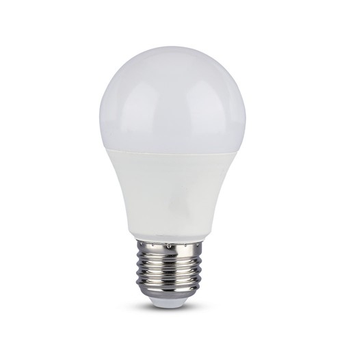 E27 9W 3-staps dimbare LED lamp - A60, 6400K, koud wit, on/off dimbaar