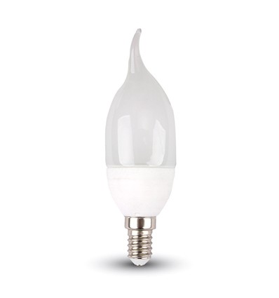 E14 4W LED kaarslamp - 4000K (Neutraal wit)