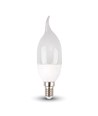 E14 4W LED kaarslamp - 4000K (Neutraal wit)