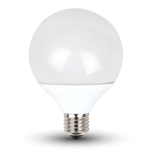E27 10W LED G95-lamp - 810lm, 6400K, koud wit, vervangt 60W