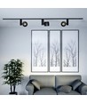 45W LED railspot, RA95 - 25 graden, zwart, COB LED