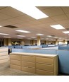 120x30 LED paneel, 45W - 80lm/W, witte rand, IP20 binnenshuis