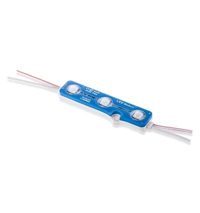 0,72W Groene LED module - 12V, IP67 waterdicht, 3 SMD chips