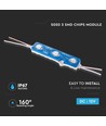 0,72W Groene LED module - 12V, IP67 waterdicht, 3 SMD chips