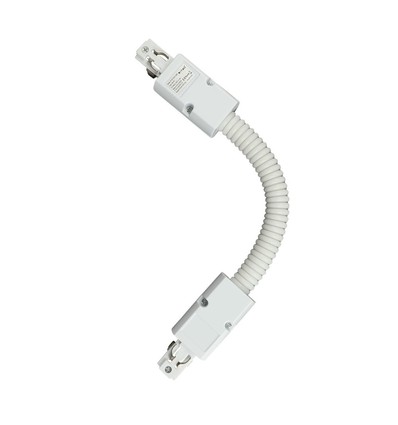 Flexibele koppeling voor 3-fasen rail - Wit, IP20