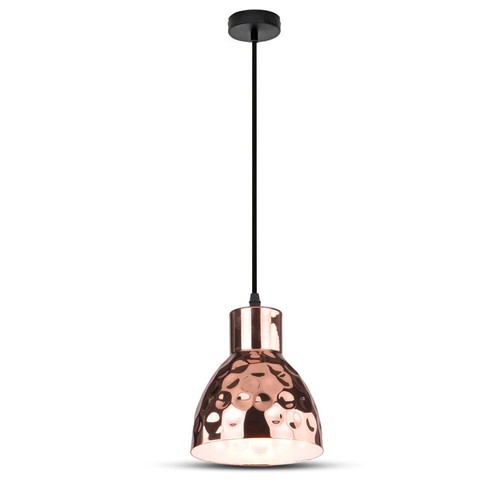 E27 pendelophanging, Koper - Ø15cm, max 60W, zonder lichtbron