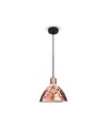 E27 pendelophanging in roségoud, vintage design - Max 60W, 1m snoer, Ø22cm, zonder lichtbron