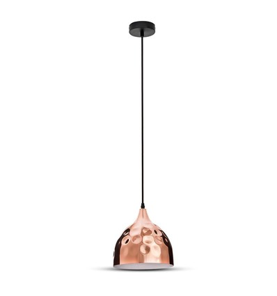 E27 pendelophanging in koper, Ø23cm - Max 60W, zonder lichtbron