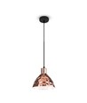 E27 pendelophanging in koper, Ø30cm - 1m snoer, IP20, max 60W, zonder lichtbron