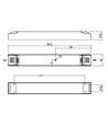 Lifud 75W DALI dimbare voeding - 24V DC, 3,125A, DALI-interface + push dim, flikkervrij, IP20