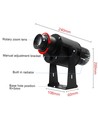 35W gobo projector voor logo/tekst - IP65, werklamp, incl. lens in eigen ontwerp