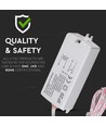 230V Handbewegingssensor voor kast - 5-6cm sensorafstand, PIR, max: 200W LED