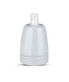 Porseleinen Lampfitting E27 - Lamp, Grijs