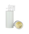 30W 1-fase track spot, RA95 - 24 graden, wit, 6400K, 5 jaar garantie