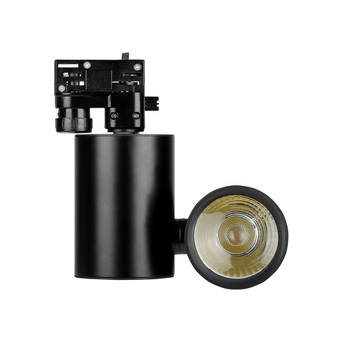 15W LED track spot, RA95 - 24 graden, Zwart, 5 jaar garantie