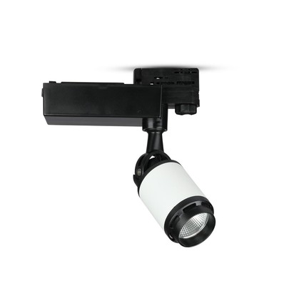 35W track spot - 24 graden, COB LED, IP20, 224x100x215mm