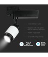 35W track spot - 24 graden, COB LED, IP20, 224x100x215mm