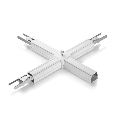 X-connector voor 8-fase railsysteem