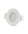 GU10 Gipslamp - Mat Glas, Rond