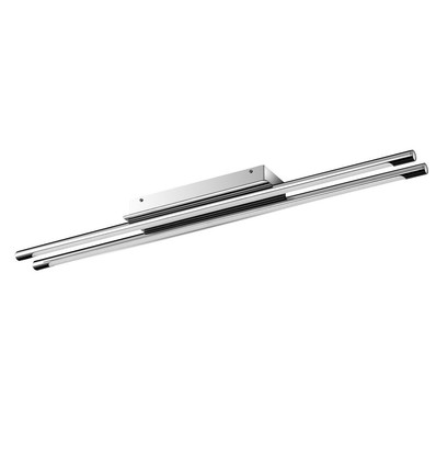 36W designer dubbele hanglamp / plafondlamp - Chroom, 4000K, 2700lm, IP20, 120° stralingshoek