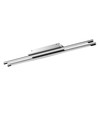 36W designer dubbele hanglamp / plafondlamp - Chroom, 4000K, 2700lm, IP20, 120° stralingshoek
