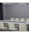 36W designer dubbele hanglamp / plafondlamp - Chroom, 4000K, 2700lm, IP20, 120° stralingshoek