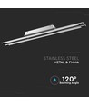 36W designer dubbele hanglamp / plafondlamp - Chroom, 4000K, 2700lm, IP20, 120° stralingshoek