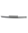 36W Designer Bend Glass Double plafond/wandlamp - Chroom, 2700lm, 4000K, RVS en glas, IP20, 98,5cm breedte