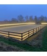 5 m waterdichte rijbaanstrip (Type Q) - 230V, IP67, 120 LED, 6W per meter